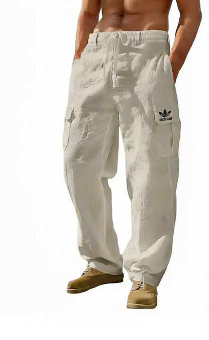 Cargo Comfort Linen Pants